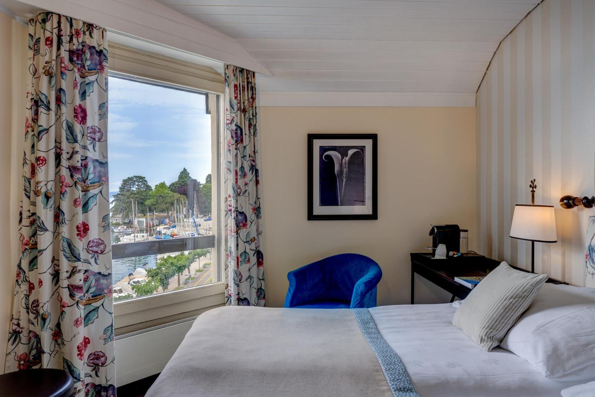 Romantik Hotel Mont Blanc Au Lac Morges Exterior foto